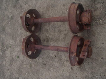 Zahradní železnice, dvojkolí naprava, koleje vagon čti popis