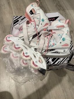 Dětské rostoucí brusle 2v1