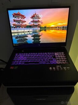 Herní notebook Acer Nitro 17 Obsidian Black , PC 59 000