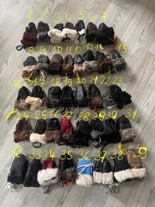 Nové, dětské rukavice s kožíškem. Pův.cena 290,-