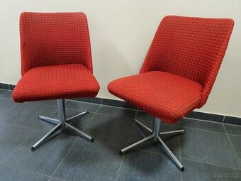 retro kancelářská židle – klubovky rok 1970 - 1980 socializm