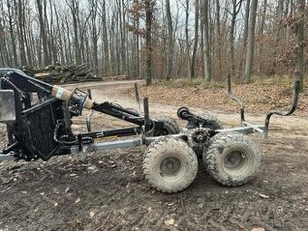 Prodám vyvážecí vlek Vahva Jussi 2000+ ruka 400