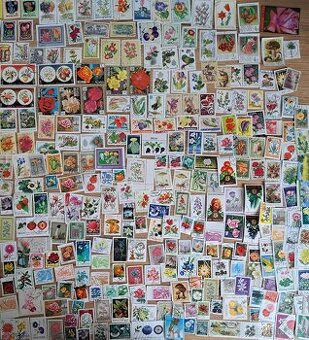 Sbírka známek flóry