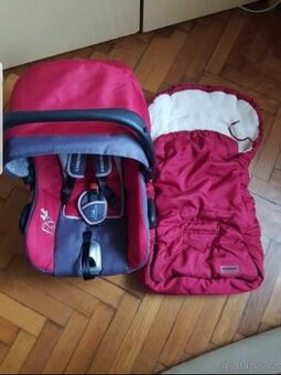 Autosedačka vajíčko a fusak - Caretero 0-13 kg