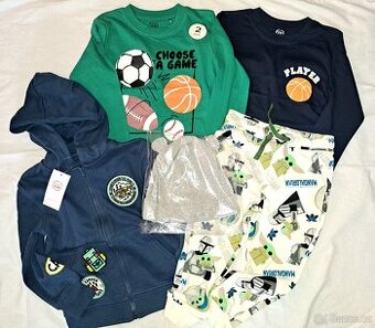 Sada chlapeckého oblečení vel. 104 vše nové