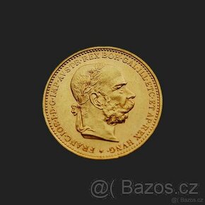 Vzácná mince Rakouská 20 Koruna 1894 BZ , František Josef I - 1