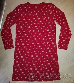 Červená noční košilka Tchibo