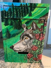 Poštovní schránka vlk