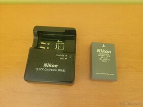 Nikon MH-23 nabíječka a baterie Nikon EN-EL9
