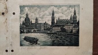 Nápojový lístek hotel Bellevue Dresden 1933