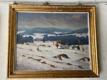 Zimní krajina (Josefo Oškrda, 1962)