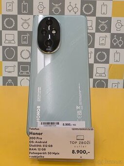Honor 200 Pro, Nový, 2 roky záruka, 12/512GB