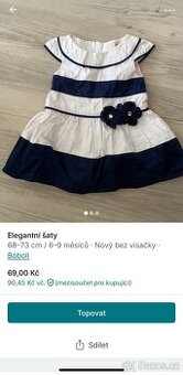 Šaty elegantní společenské