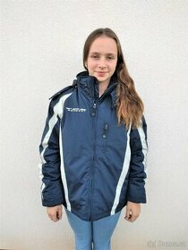 Bunda TPS, tmavěmodrá, vel. 164 cm - 1