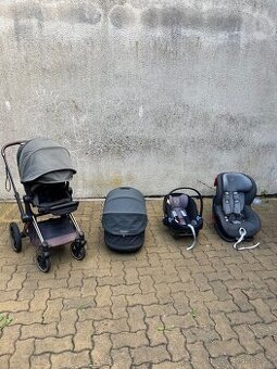 Kočárek Cybex Priam + sedačka do auta a vajíčko