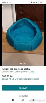 Pelíšek pro psa nebo kočku O'lala - 1