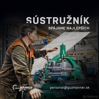 OBSLUHA KONVENČNÍHO SOUSTRUHU | NĚMECKO, GUZMÄNNER s.r.o.