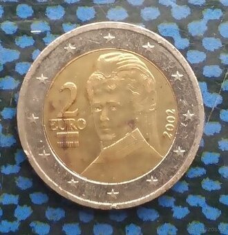 Mince 2 Euro rok 2002, Austria