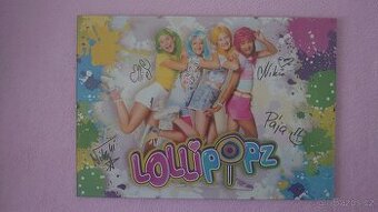 Lollipopz: polštář, plakát 2x (i s podpisy)