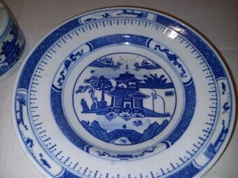 Čínský porcelán - talíř. - 1