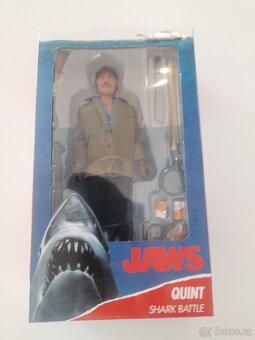 figurka JAWS QUINT shark battle, nová, orig. zabalená