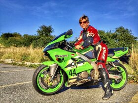 Moto kombinéza kožená - SPYKE slevněno