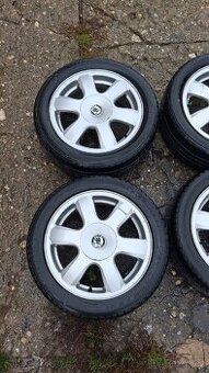 Alu kola R15, 5x100, Fabia letní 195/50