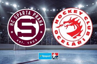 2 lístky Sparta - Třinec, 21. 10. 18:30