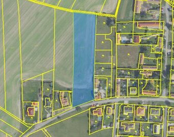 Prodej pozemku s výměrou 2911 m2 v obci Chvalovice (okr. Nym