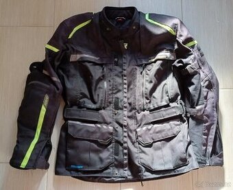 Rebelhorn cubby IV černá/žlutá motocyklová bunda (XL)