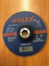 Lamelový (vějířovitý) brusný kotouč HOLEX plochý