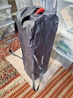 Dětská cestovní postýlka BOMIMI MONDO giraffe BO1913 šedá