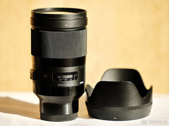 Sigma 40/1.4 ART, legendární superostré pevné sklo, Sony E