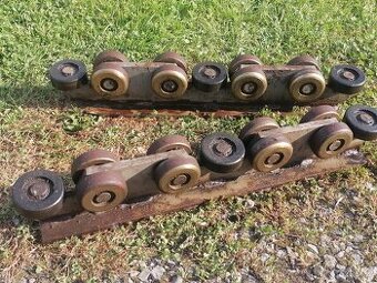 Masivní pojezdy, pojezdová kola na bránu