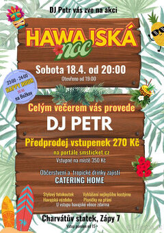 Vstupenka na Hawajskou noc