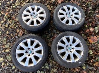 98. sada zimní alu kola 205/55 r16 5x112 VW Škoda