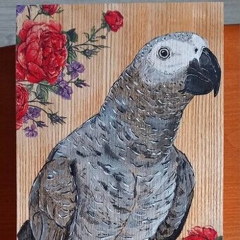 Ručně malovaný věšák – originál - 1