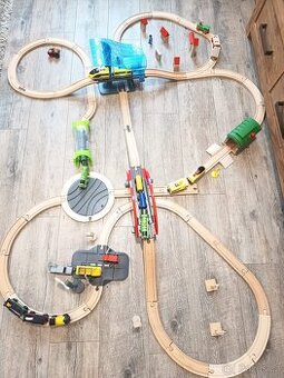 Vláčkodráha Ikea, Lidl + příslušenství