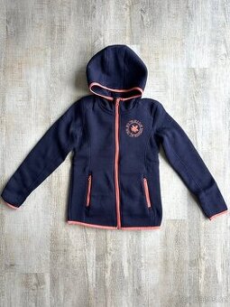 Pletená mikina s kapucí Crivit, NOVÁ, vel. 134/140