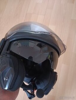 Překlápěcí karbonová helma na motorku Scorpion EXO-TECH EVO