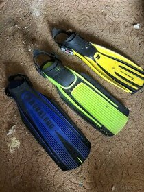 Ruzne druhy profi ploutvi - cena za par