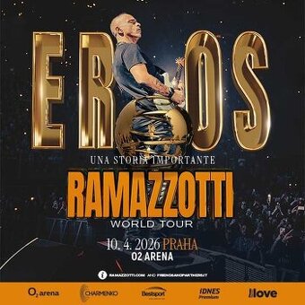 EROS RAMAZZOTTI Praha 2026 - 2x na stánie