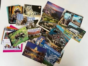 Pohlednice: Sbírka cca 100 ks