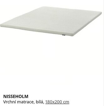 Vrchní matrace Ikea