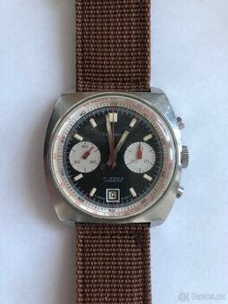 Ocelový chronograf MONARCH masivní