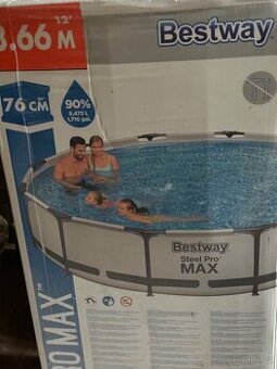Prodám nový nevybalený bazén bestway steel pro max 3.66 m