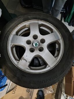 Fabia 1 (14") Alu disky + letní pneu dot 23