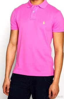 RALPH LAUREN NEON POLO TRIČKO XL