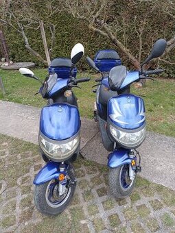 2x skútr keeway Hurricane 50