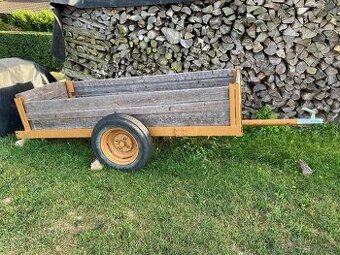 vozík, vlečka, vlek za malotraktor